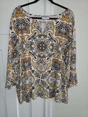 Charter Club Women's 3x Top With Bell Sleeve